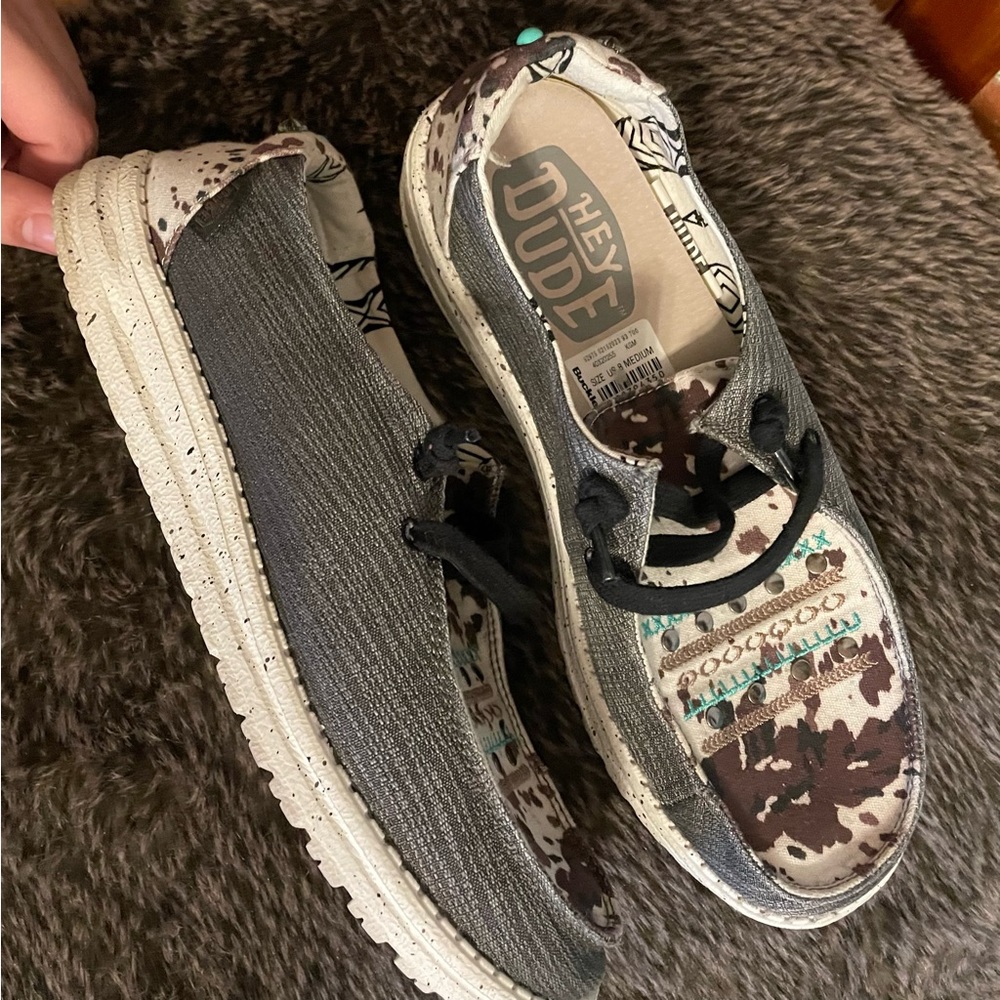 Women’s Cowprint Heydude